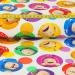 Jersey Oddbods im Kreis auf Weiß Lizenz Digital