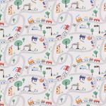 Jersey Eisenbahn auf Hellgrau