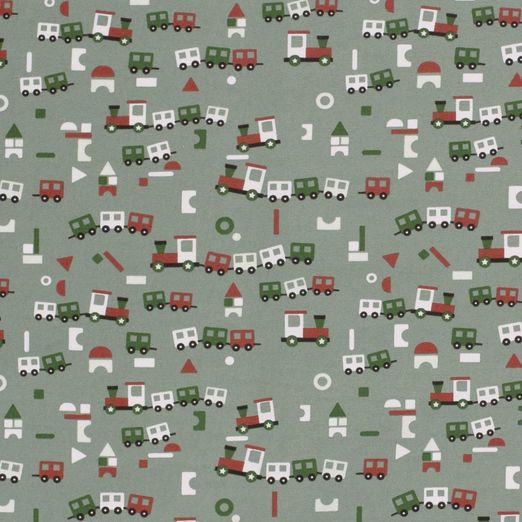 Jersey Lego Eisenbahn auf Dunkelmint