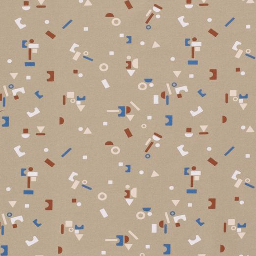 Jersey Lego Bausteine auf Beige