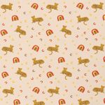 Jersey Léopard Arc-en-Ciel sur Beige Clair