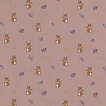 Jersey Tenero Scoiattolo su Rosa Antico