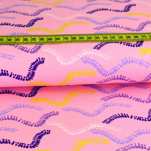 Jersey Luftschlangen Rosa BIO Jersey Luftschlangen Rosa BIO