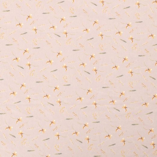 Jersey Getreideähren auf Beige Digital