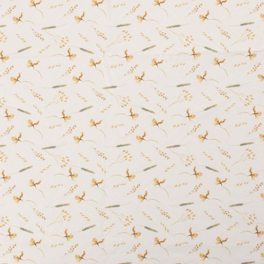 Jersey Getreideähren auf Creme Digital