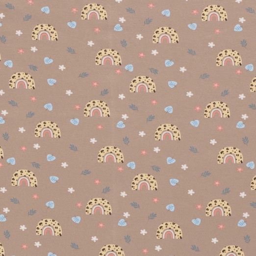 Jersey Safariregenbögen auf Hellbraun