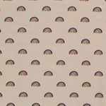 Jersey Regenbögen auf Hellbeige