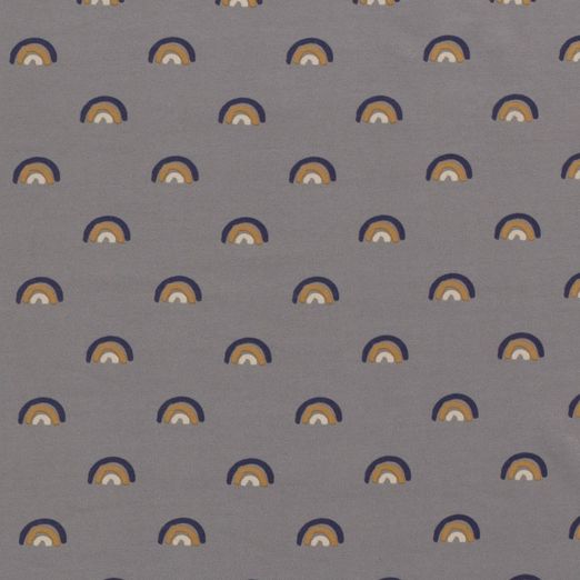 Jersey Regenbögen auf Grau