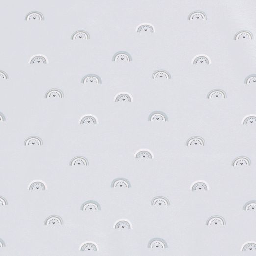 Jersey Herzregenbögen auf Hellblau