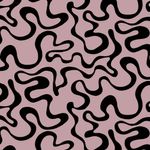 Soft Sweat Twisted Lines auf Altrosa BIO