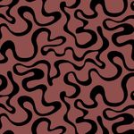 Soft Sweat Twisted Lines auf Bordeaux BIO