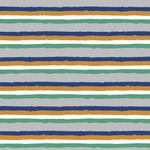 Soft Sweat Retro Stripes mit Hellgrau