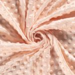 Minky Fleece Prickar Aprikos