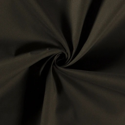 Baumwolle Canvas Uni Tannengrün