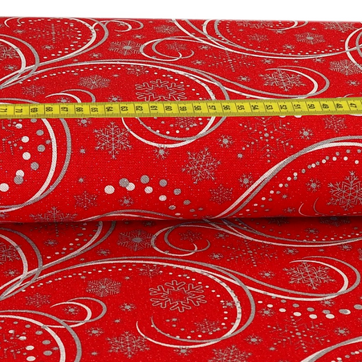 Canvas GLITZER Christmas auf Rot Canvas GLITZER Christmas auf Rot