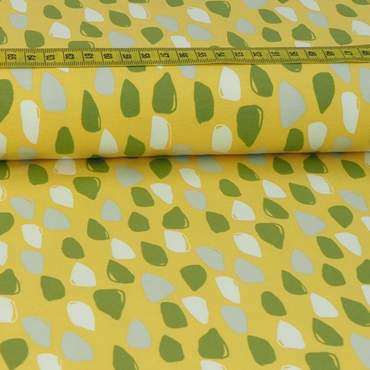 Jersey Dropstripes Gelb BIO Jersey Dropstripes Gelb BIO