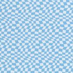 Jersey Rutor Virrvarr Ljusblå