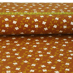 Jersey Cute Flowers Blutorange BIO Jersey Cute Flowers Blutorange BIO