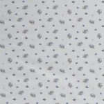 Jersey Feuilles sur Bleu Clair