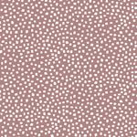 Jersey Vierecke auf Dunklem Altrosa BIO