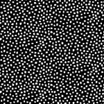 Jersey Vierecke auf Schwarz BIO