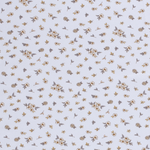 Jersey Blümchen Ina auf Hellblau