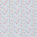 Jersey Bunte Circles auf Hellblau