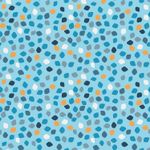 Jersey Färgglada Rektanglar på Ljust Turkost