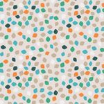 Jersey Bunte Rechtecke auf Beige