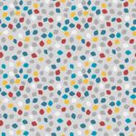 Jersey Färgglada Rektanglar på Ljusgrå