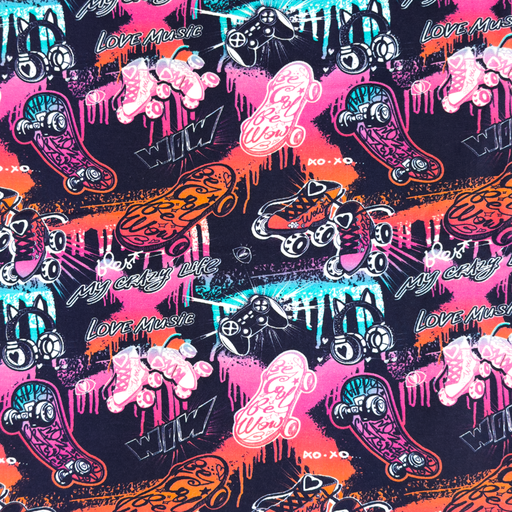 Jersey Straßenkunst Skateboards Digital Jersey Straßenkunst Skateboards Digital