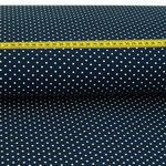 Jersey Small Dots Dunkelblau