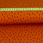 Jersey Stripes auf Blutorange BIO