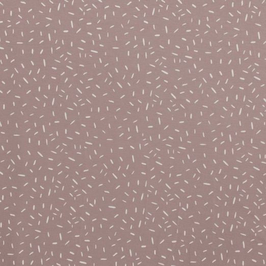 Jersey Konfetti Helles Altrosa Jersey Konfetti Helles Altrosa