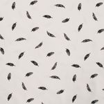 Jersey Federn auf Creme