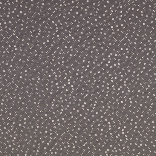 Jersey Small Circles auf Dunkelgrau Jersey Small Circles auf Dunkelgrau