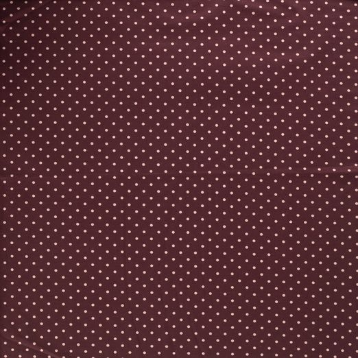 Jersey Middle Dots Bordeaux