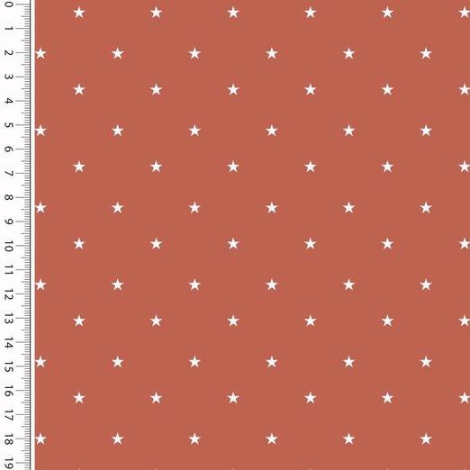 Jersey Small Sternchen auf Orange Jersey Small Sternchen auf Orange