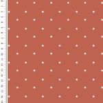 Jersey Small Sternchen auf Orange