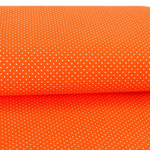 Jersey Mini Dots Orange