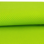 Jersey Mini Dots Lime Jersey Mini Dots Lime