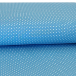 Jersey Mini Dots Hellblau