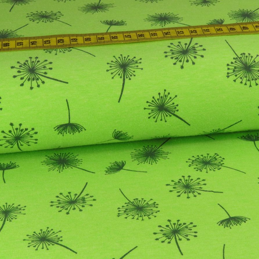 Jersey NEON Pusteblumen Grün Jersey NEON Pusteblumen Grün
