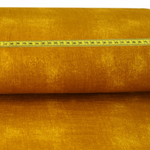 Musselin Jeansoptik Senfgelb