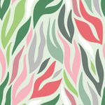 Jersey Rétro Flammes sur Menthe Clair