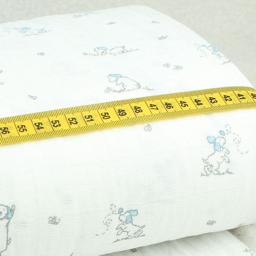 Hochwertiges Musselin Double Gauze USA Shannon Fabrics Puppy Sky Hochwertiges Musselin Double Gauze USA Shannon Fabrics Puppy Sky