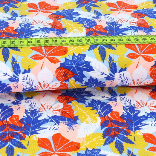 Jersey Little Darling Herbstlaub Rot Jersey Little Darling Herbstlaub Rot