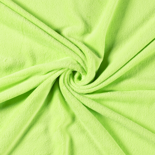 Kuschelfleece Uni Lime Kuschelfleece Uni Lime
