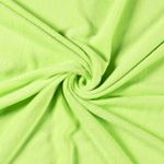 Kuschelfleece Uni Lime