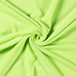 Kuschelfleece Uni Lime
